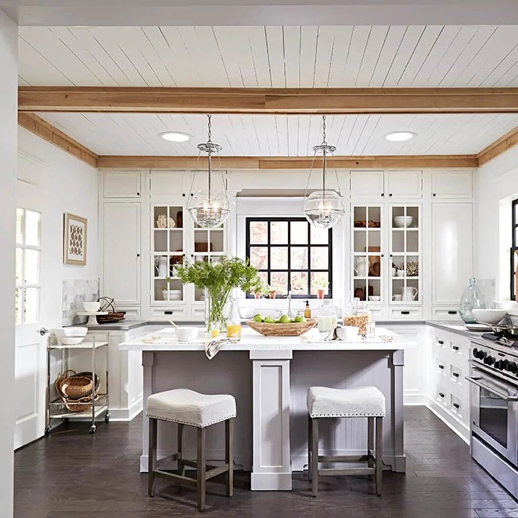 Sun tunnels bringing daylight into a kitchen